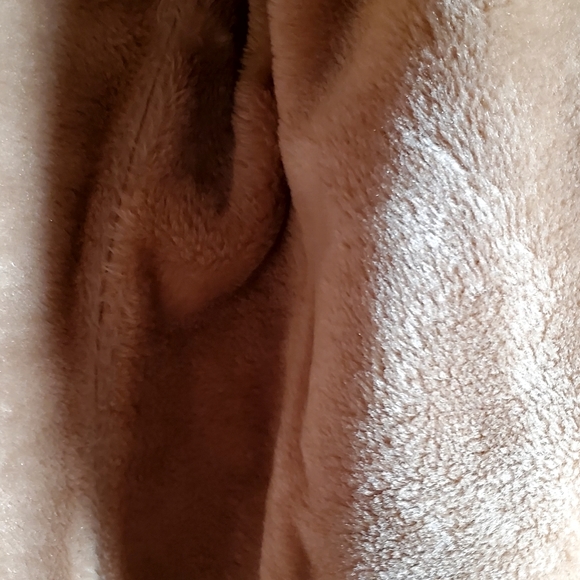 Vintage Jack Fraser Shearling Suede Leather Coat 42 M 70s - Picture 4 of 10